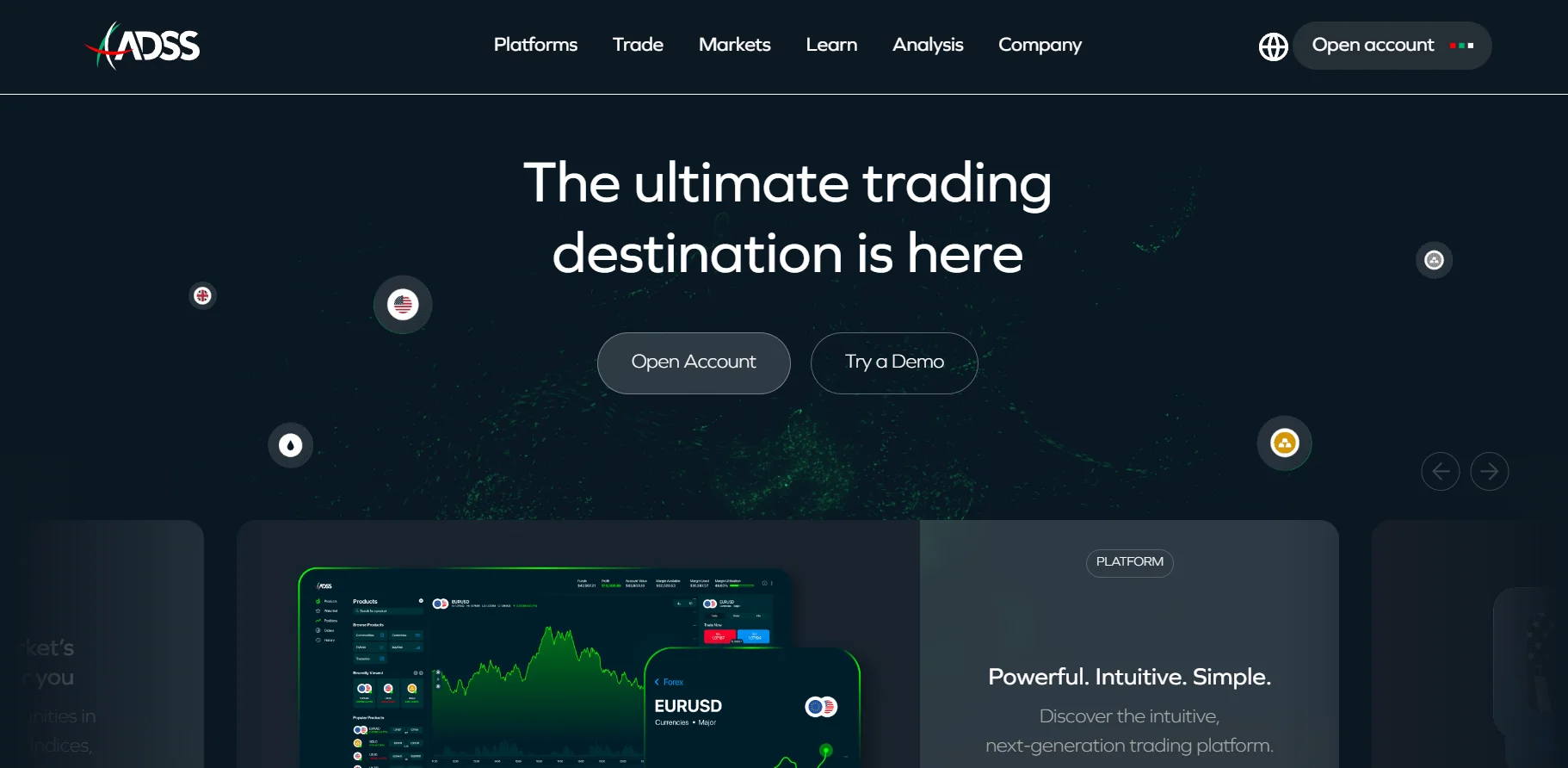 موقع شركة اي دي اس اس ADSS